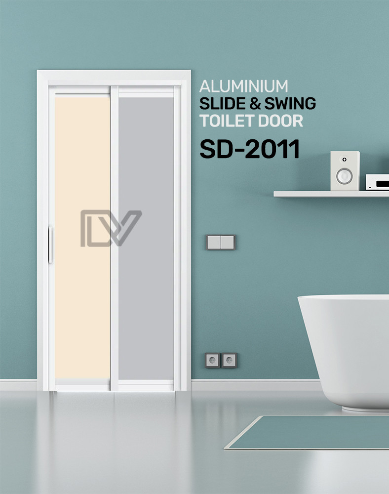 SD 2011 Slide & Swing Toilet Door