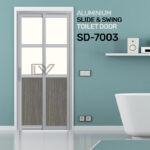 SD 7003 Slide & Swing Toilet Door
