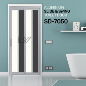 SD 7050 Slide & Swing Toilet Door SG