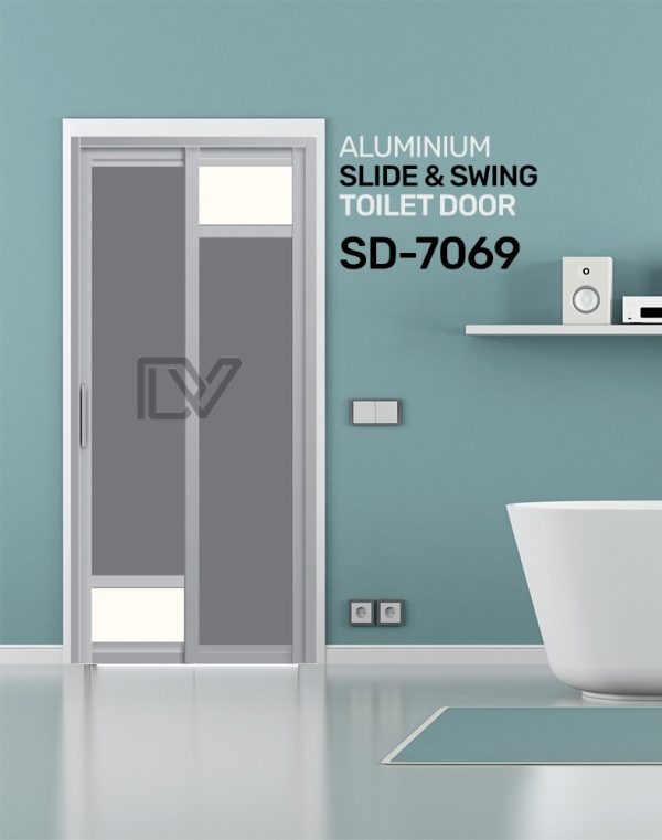 SD 7069 Slide & Swing Toilet Door