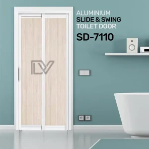 aluminium toilet door price