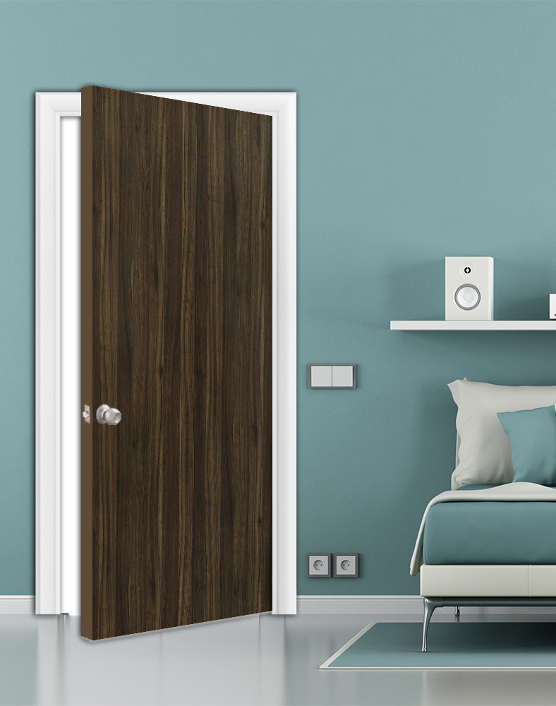 Laminate-Bedroom-door-Thermo Walnut (DVB-1824)