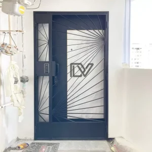 DVA00111 + DVA00118 - custom-design-mild-steel-gate
