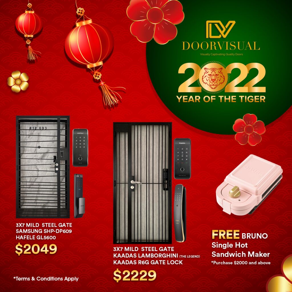CNY Promotion 2022 Gate Digital Lock