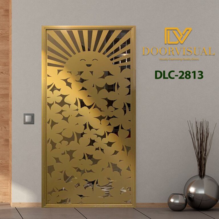 Laser Cut Gate DLC-2813 | Best Laser Cut Enterance Gate Design