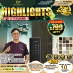 comex special sale 2024 - hafele digital lock bundle promotion
