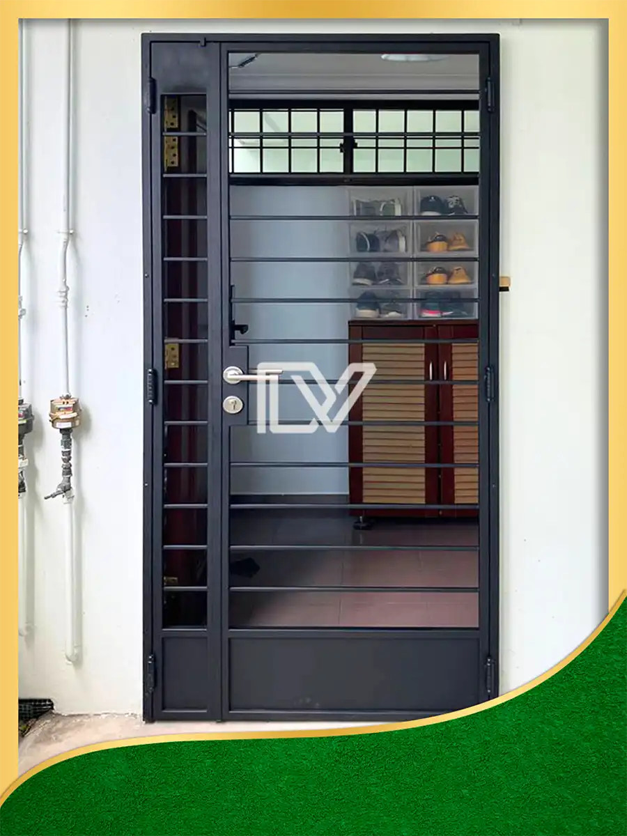 cheap-cost-metal-main-gate-hdb-singapore-DVAD10576