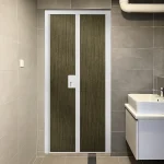 Alulux Aluminium Bi-Fold Toilet Door AF802