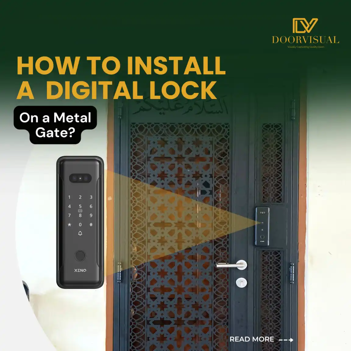 how-to-install-a-digital-lock-on-a-metal-gate-easy-guide